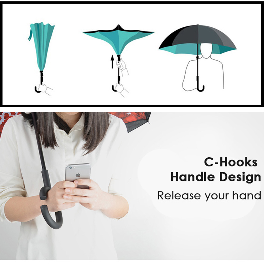 Waterproof Inverted Umbrella