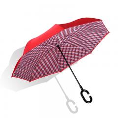 Paraguas inverso invertido impreso