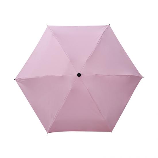 Mini paraguas plegable A prueba de viento Lluvia Sun Sopbrellas