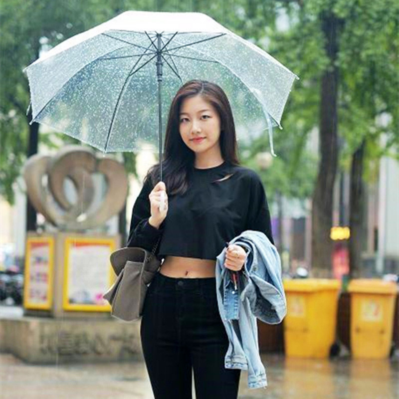 Clear Transparent Waterproof Umbrella