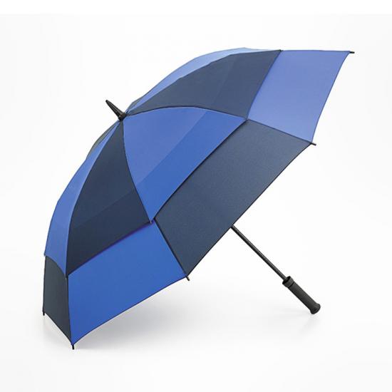 Paraguas de golf de dosel doble ventilado agrandado
