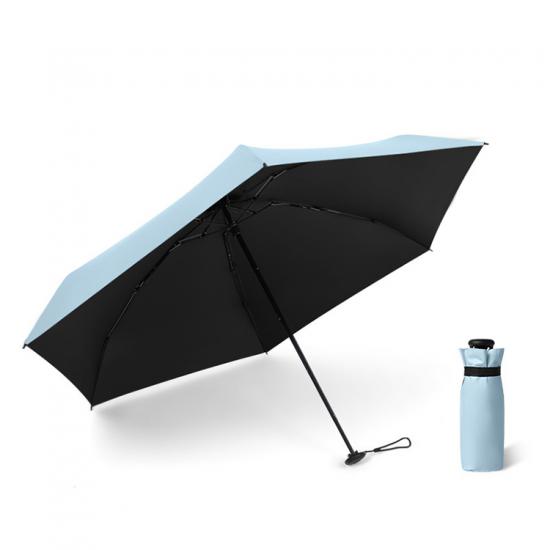 Mini paraguas portátil paraguas plegable paraguas de viaje ligero