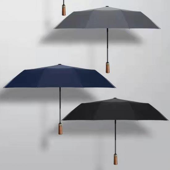 Paraguas de golf abiertos automáticos, paraguas plegable de regalos publicitarios de talla grande
