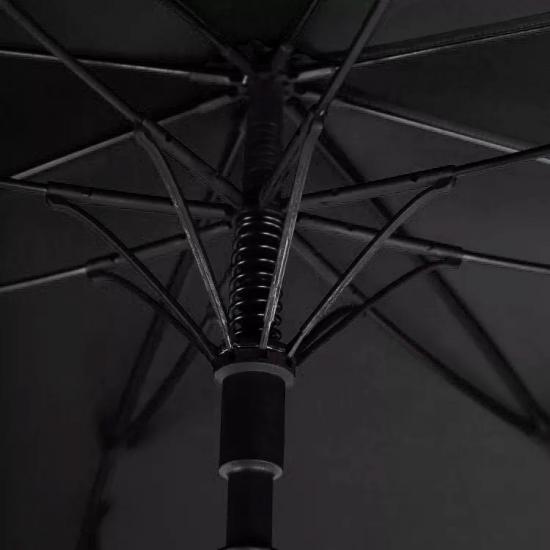 Paraguas de golf personalizado promocional de 60 pulgadas, paraguas de negocios abierto automático con mango recto extragrande, venta al por mayor
