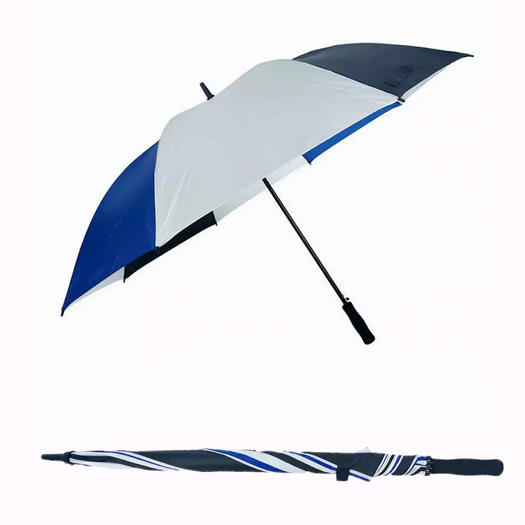 Paraguas de Golf abierto automático personalizado, paraguas con logotipo de diseño de impresiones de alta calidad, venta al por mayor
