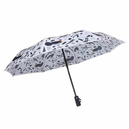 Paraguas plegable de patrón personalizado con logotipo personalizado

