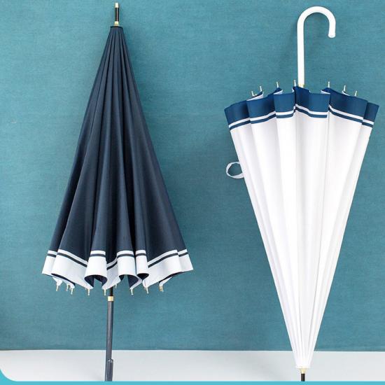 Paraguas personalizado Design16 Costillas Paraguas Señoras Paraguas de mango largo
