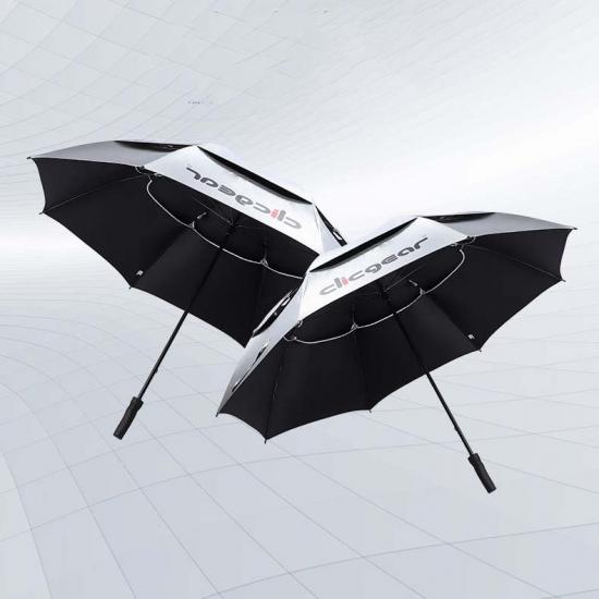Diseño de paraguas personalizado Paraguas de mango largo de doble capa 34 